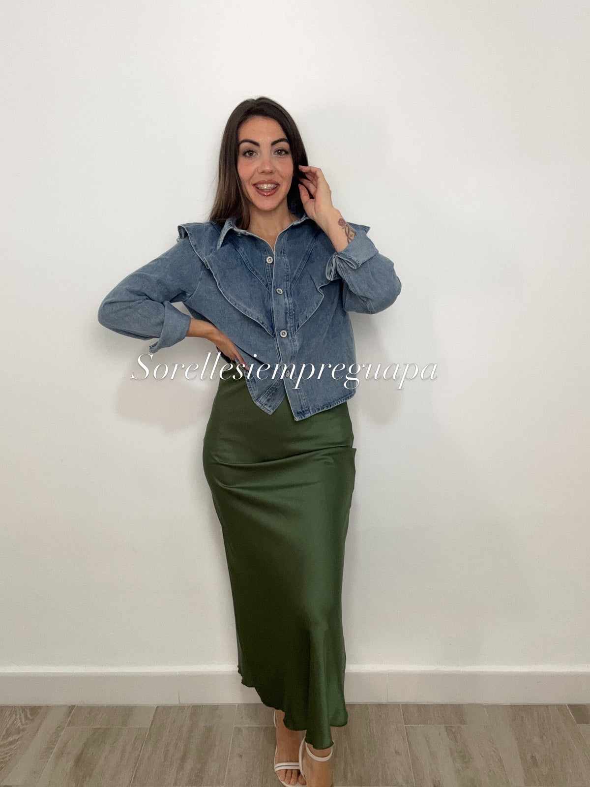 CAMISA VOLANTE VAQUERA