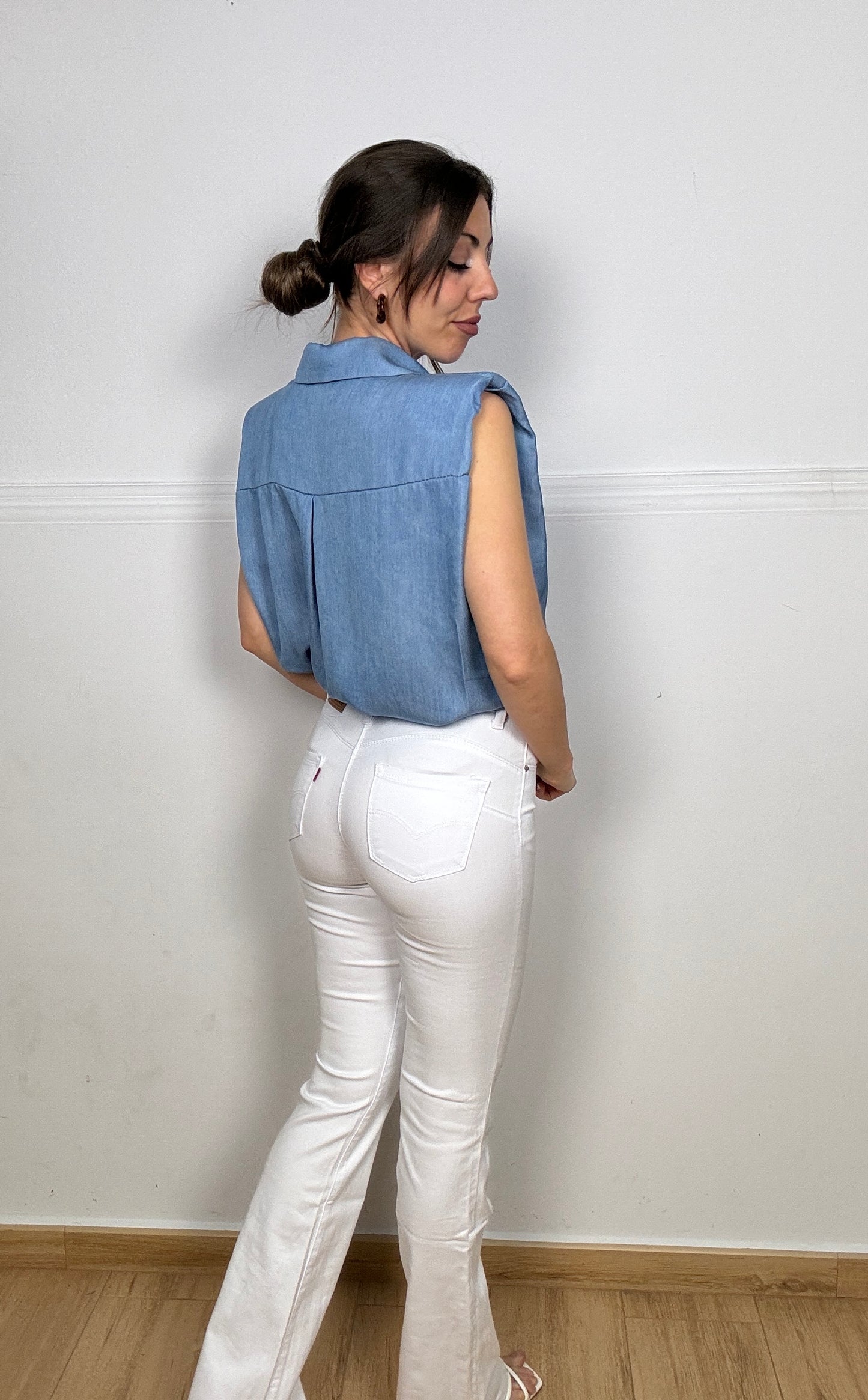 PANTALÓN LEVIS CAMPANA BLANCO