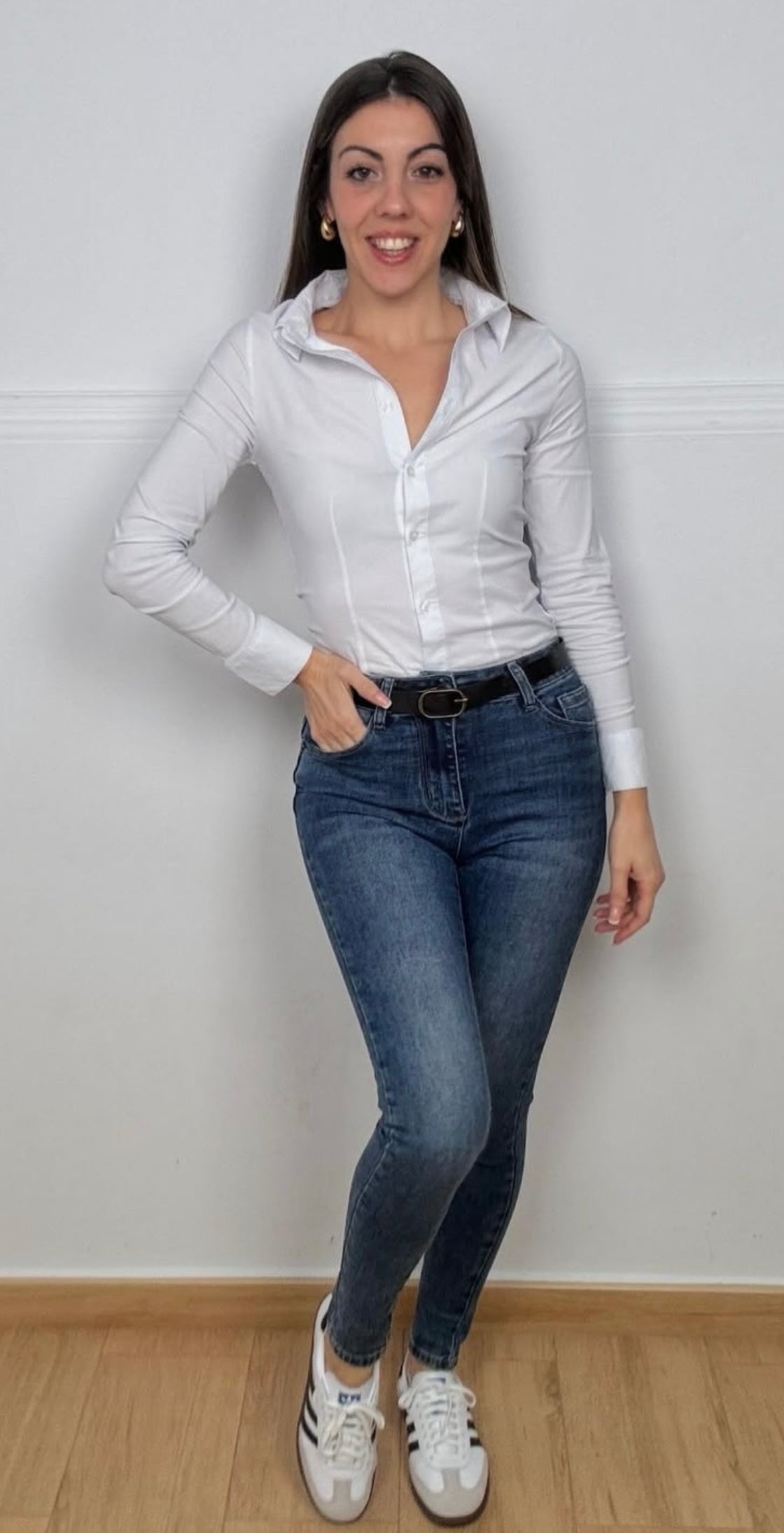 CAMISA LICRA BLANCA