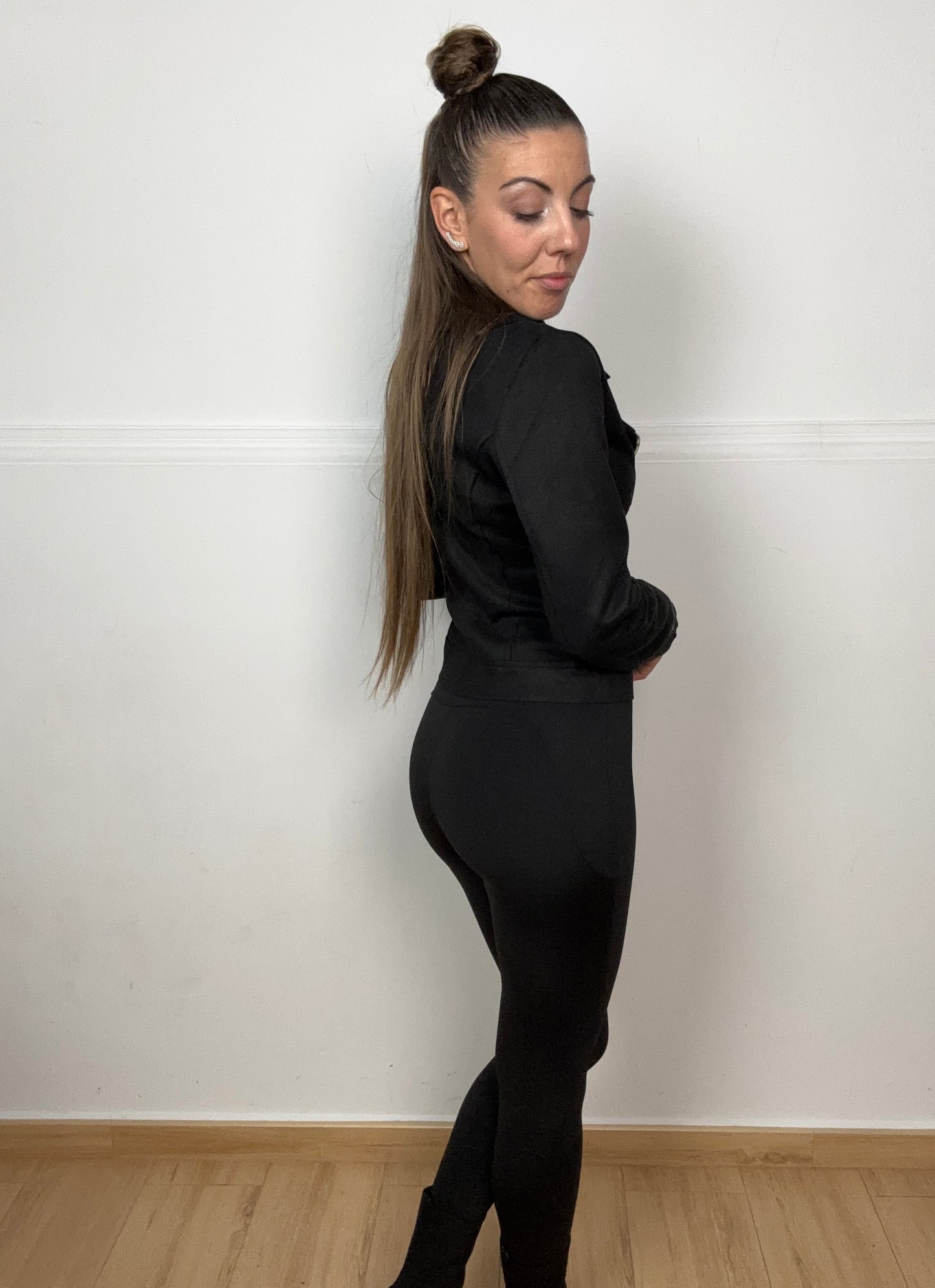 CHAQUETA ANGELINA NEGRA