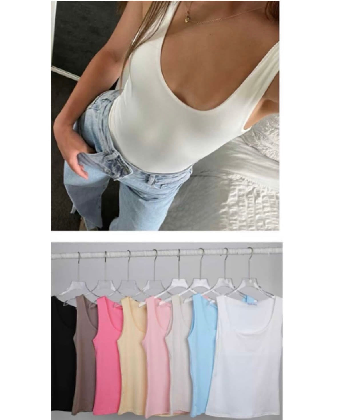 CAMISETA TIRANTE LICRA