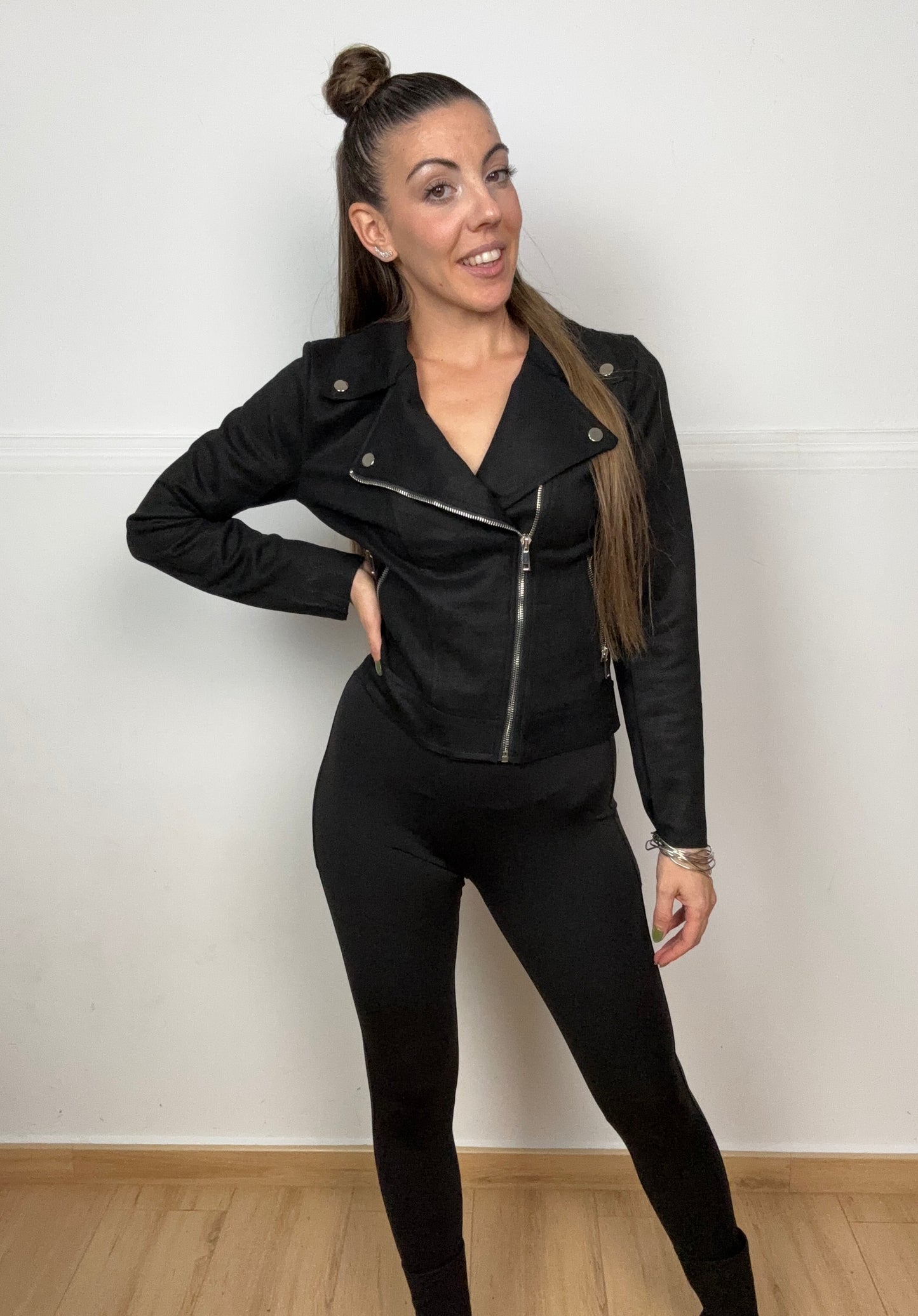 CHAQUETA ANGELINA NEGRA