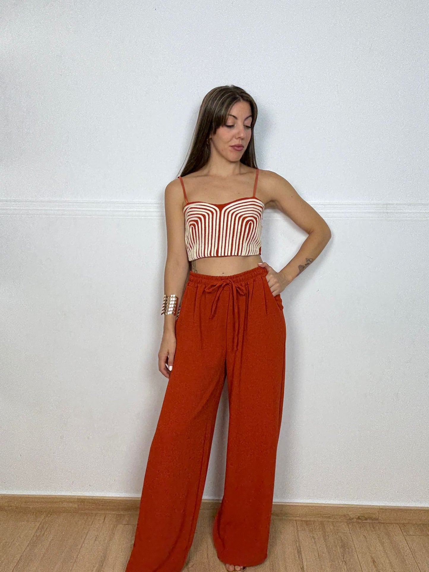 CONJUNTO FLOR PECHO