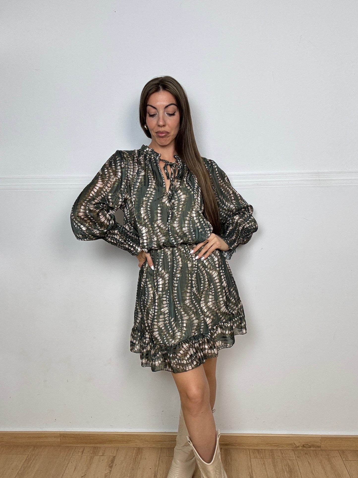 VESTIDO SILVIA VERDE