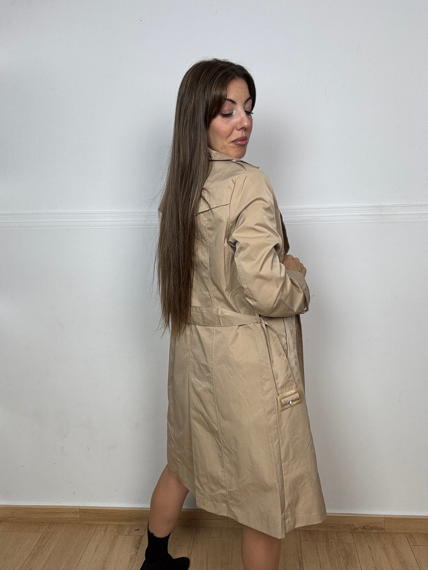 GABARDINA CAMEL