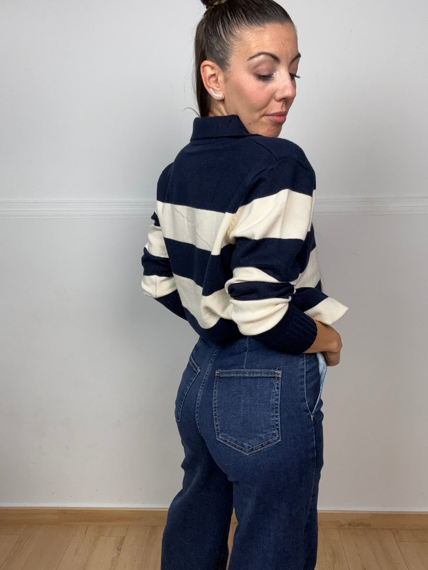 PANTALÓN ASARA AZUL (cinturón de regalo)