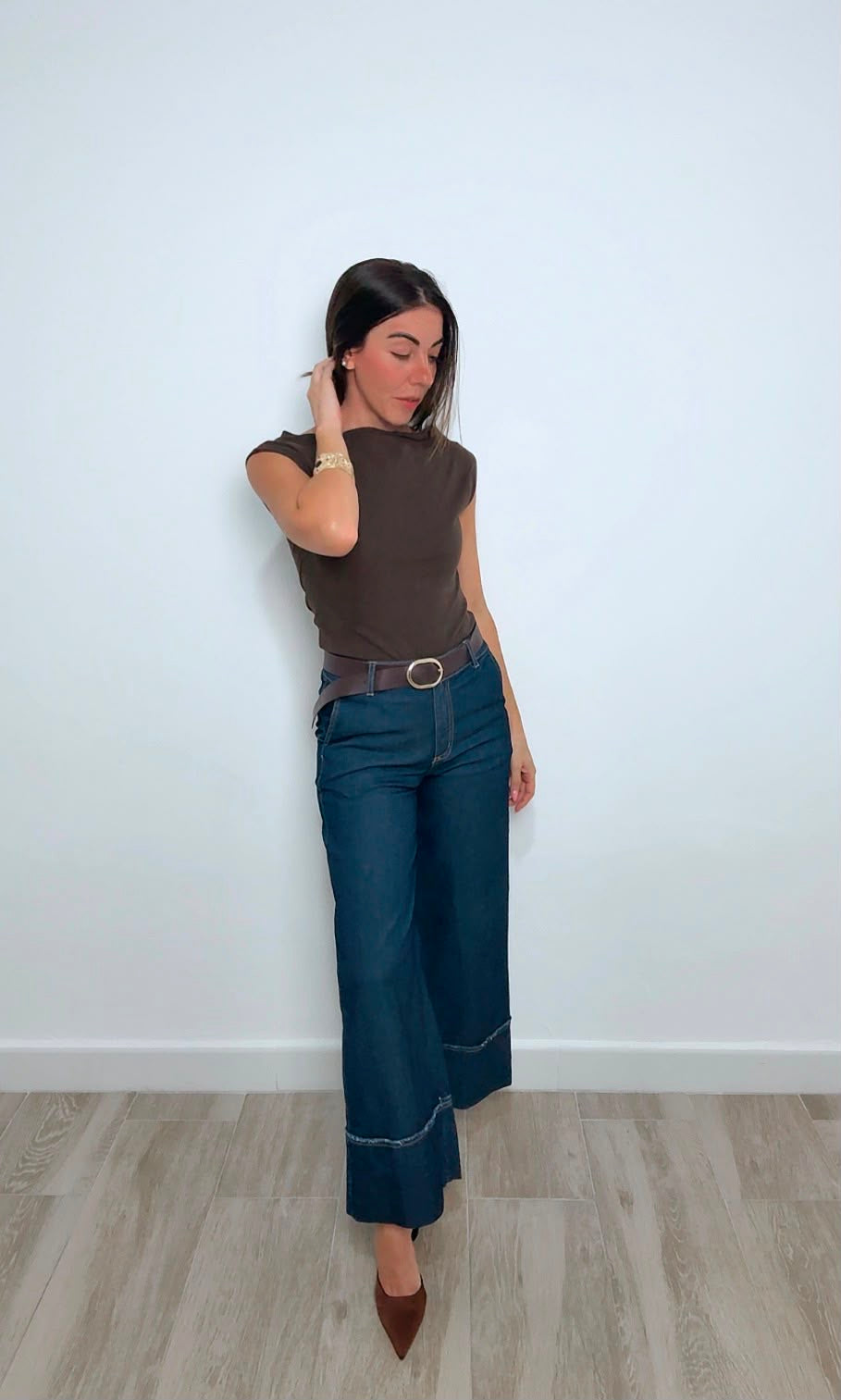 PANTALÓN CON CINTURÓN LEIRE