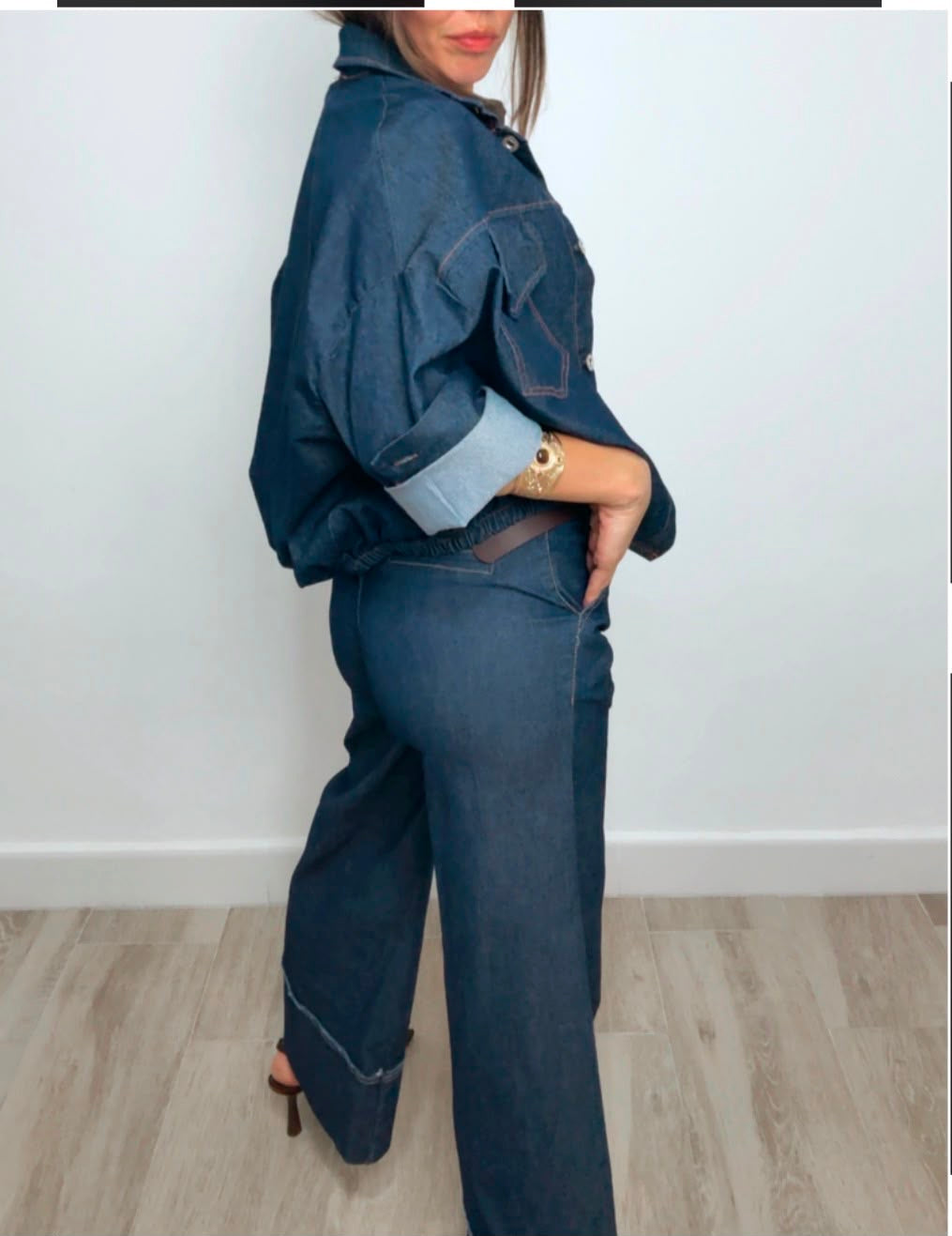 PANTALÓN CON CINTURÓN LEIRE