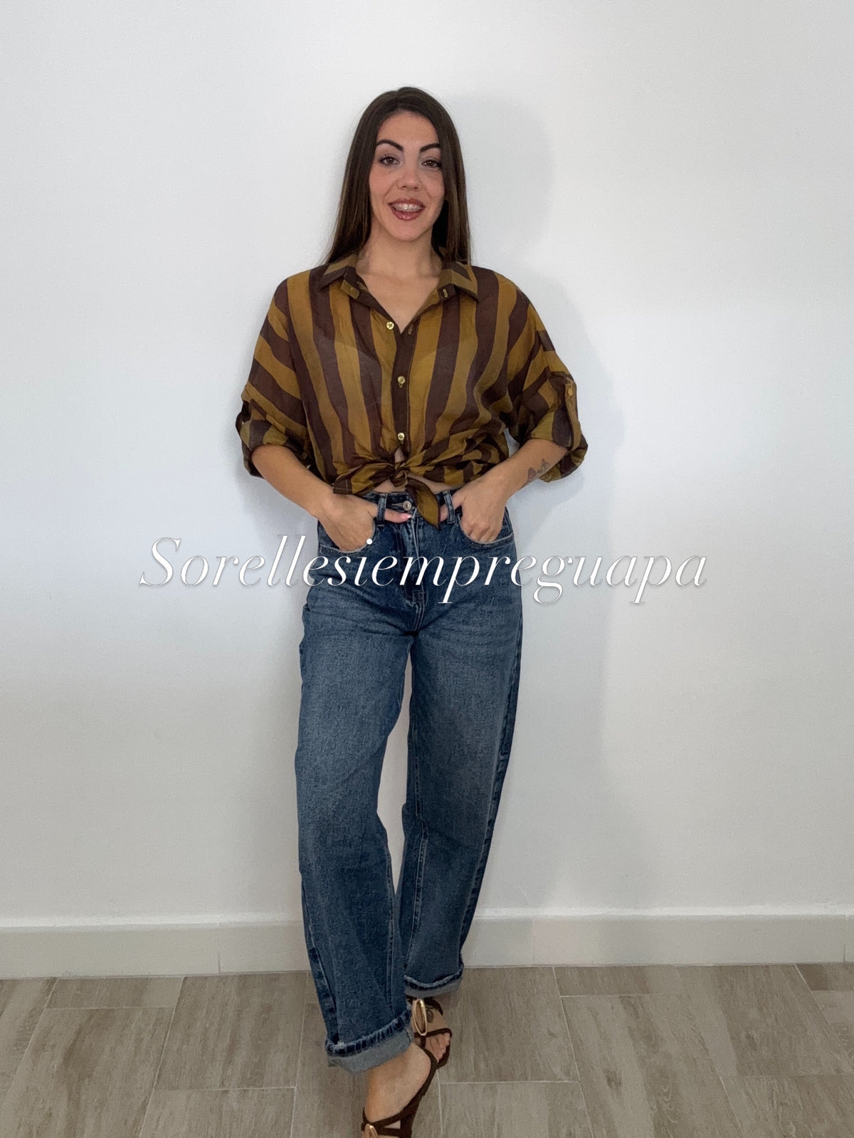 CAMISA SEMITRANSPARENTE SARA