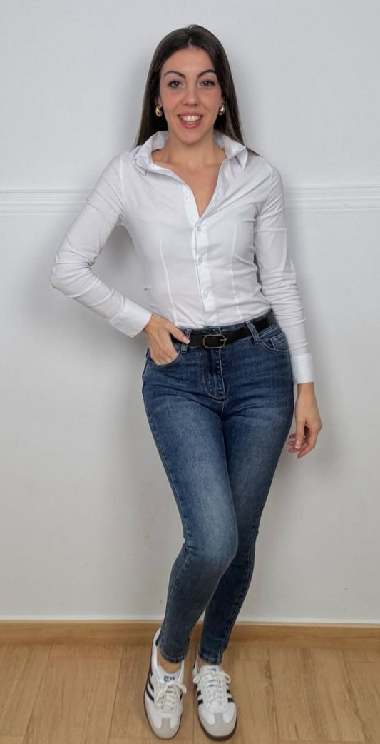 CAMISA LICRA BLANCA
