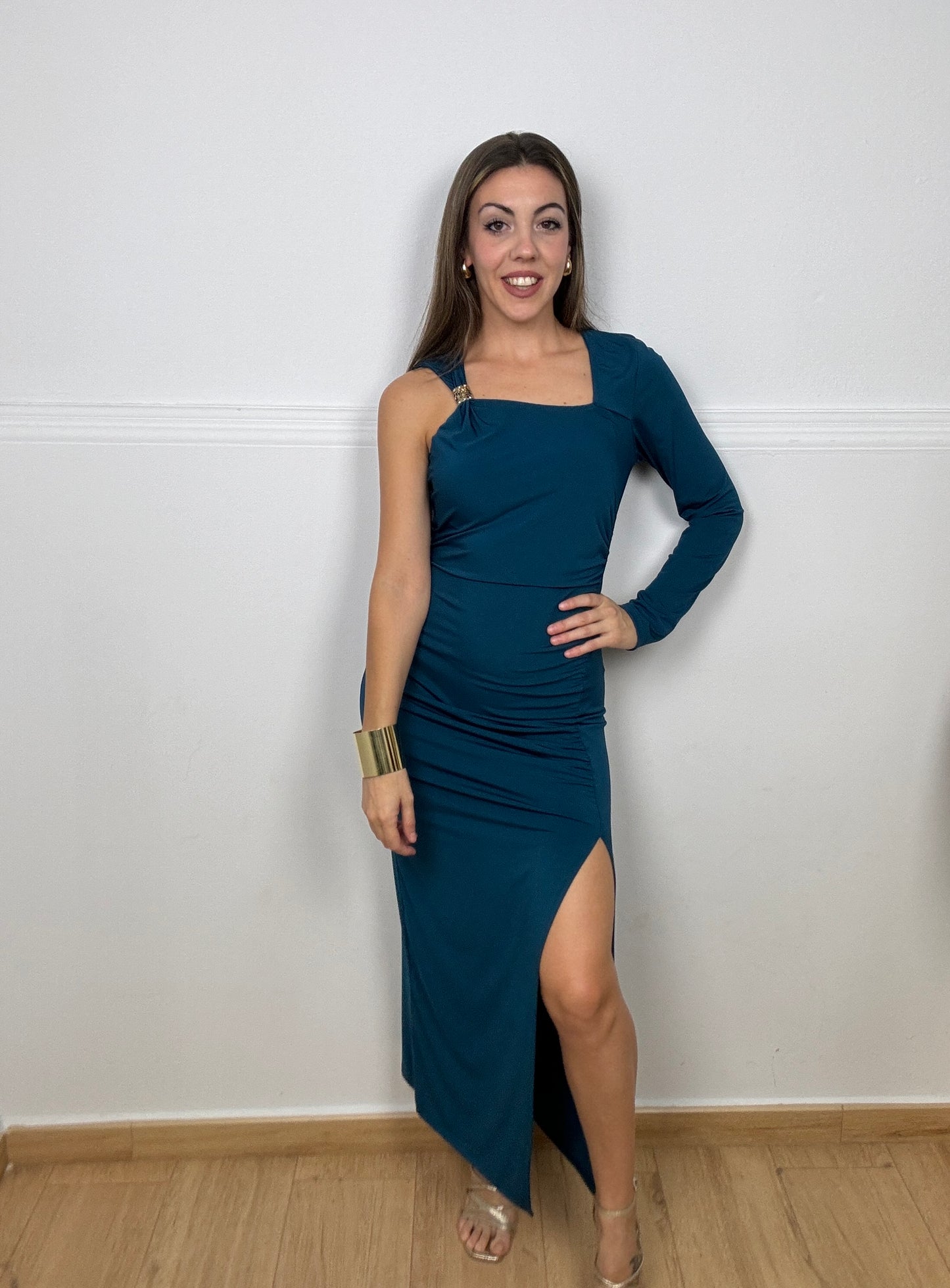 VESTIDO EGIPCIO AZUL