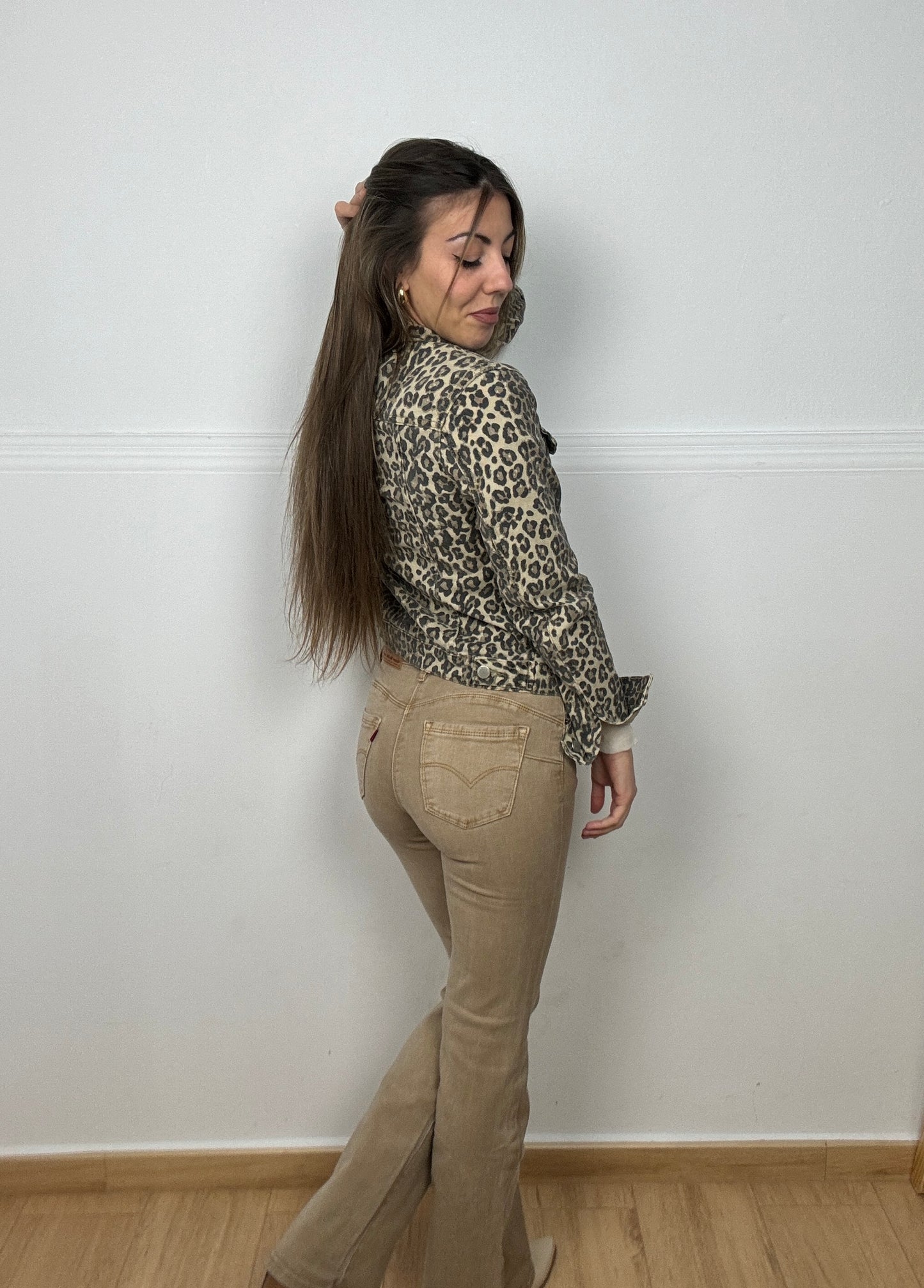 CHAQUETA LEOPARDO TEJANA