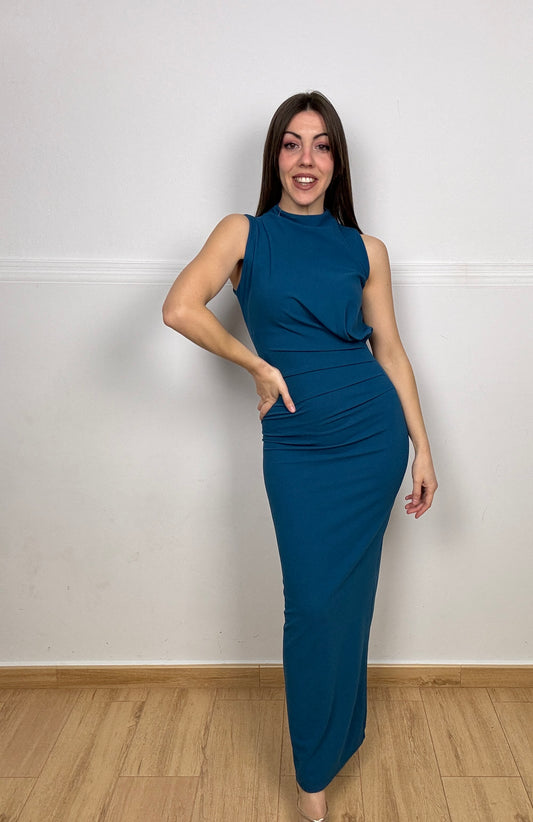 VESTIDO AZUL LEIRE