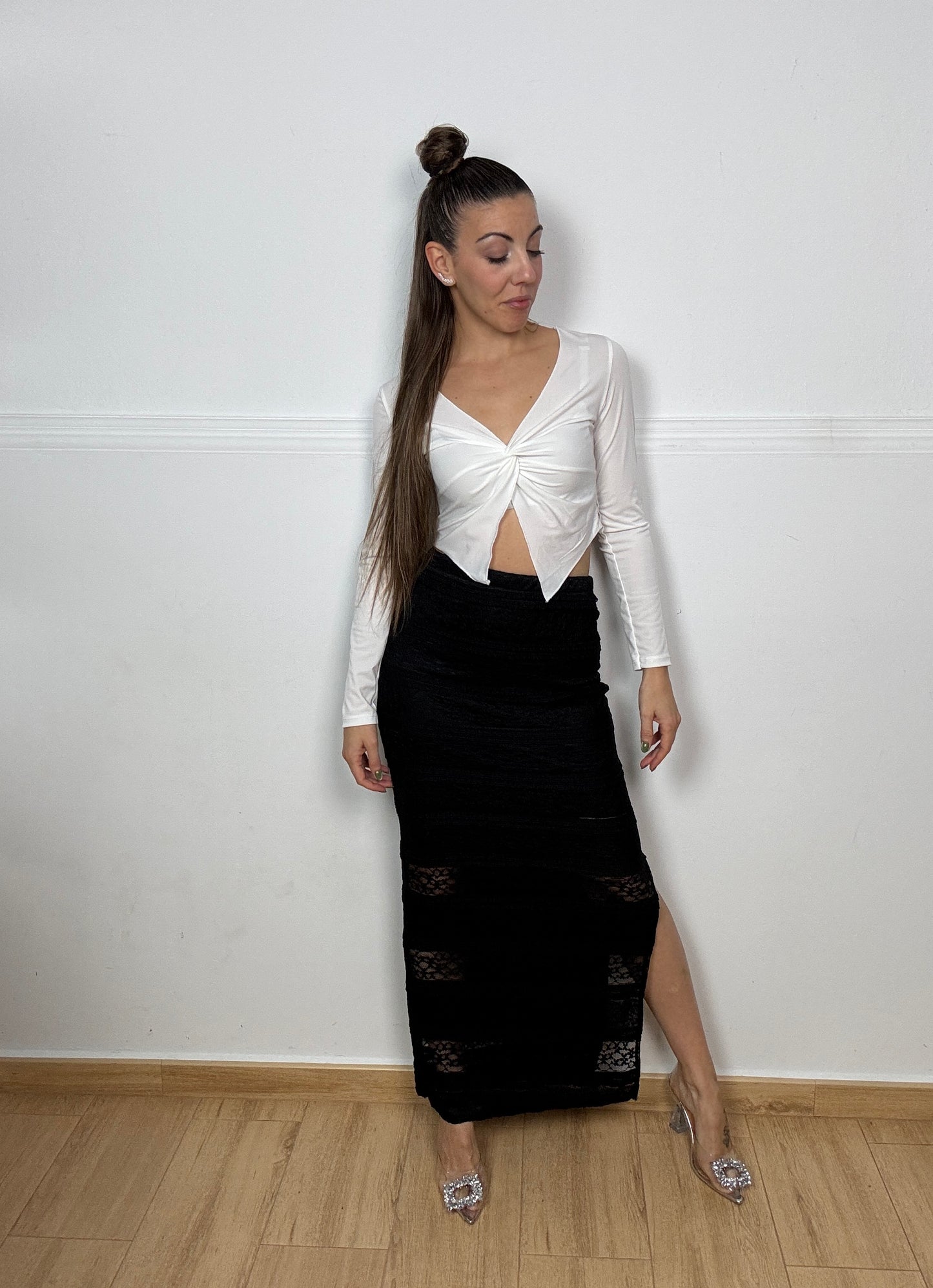 FALDA OLGA NEGRA