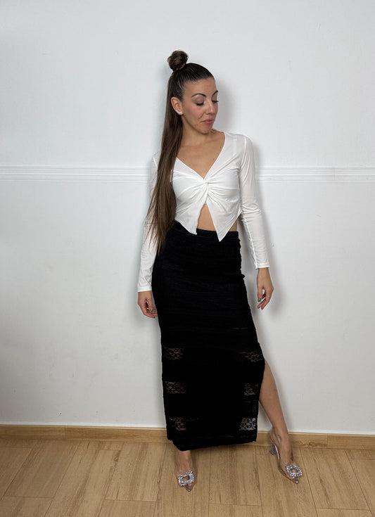 FALDA OLGA NEGRA