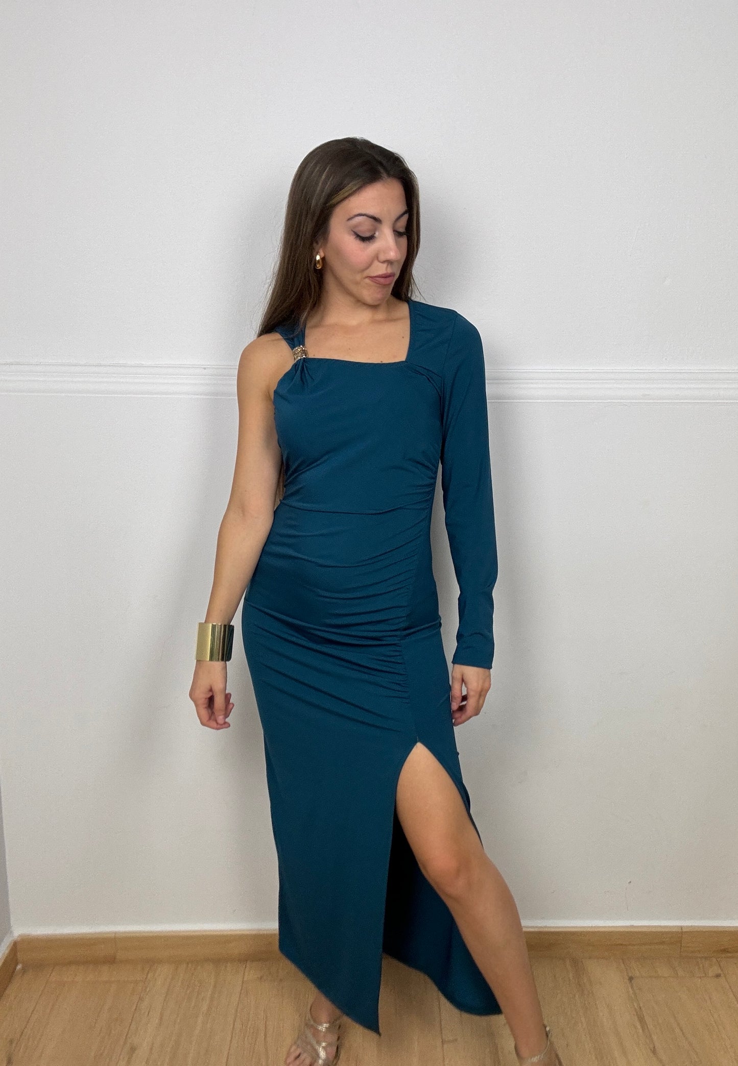 VESTIDO EGIPCIO AZUL