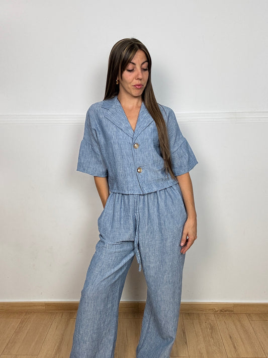 CONJUNTO ROMA AZUL