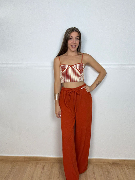 CONJUNTO FLOR PECHO