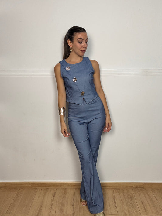 CONJUNTO BOTONES VAQUERO