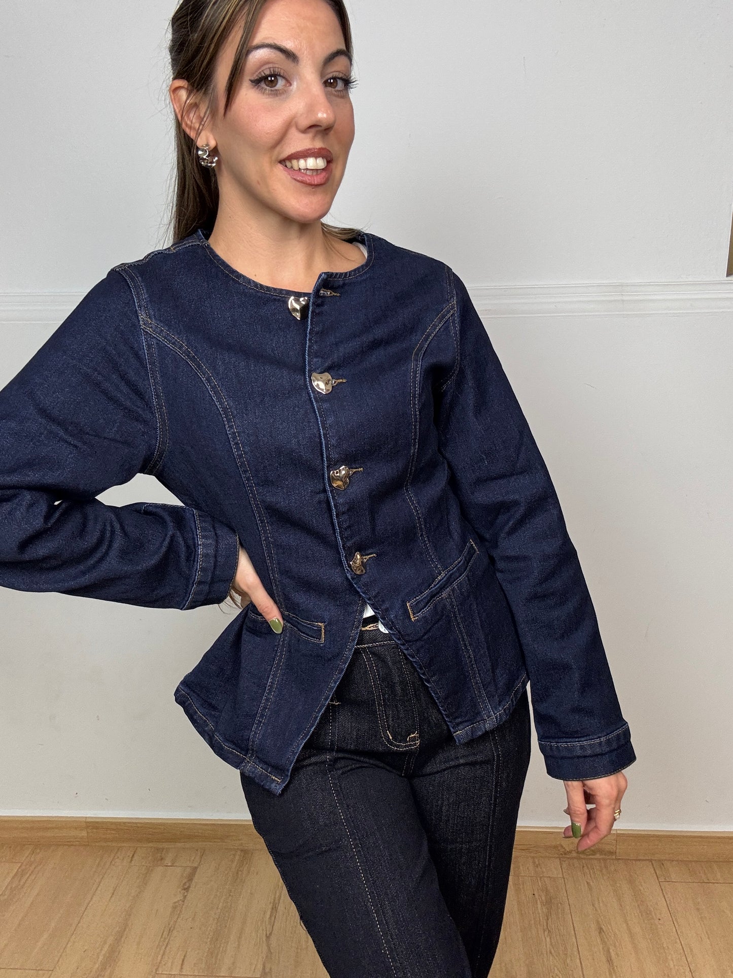 CHAQUETA VAQUERA CORAZÓN