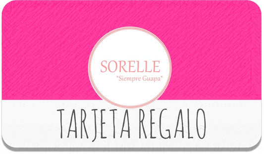 Tarjeta Regalo Sorelle